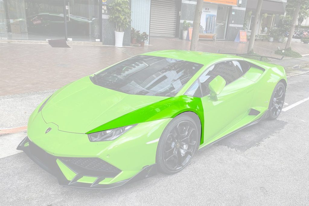 แก้มข้าง LAMBORGHINI Huracan LP580 2015-2025
