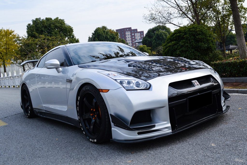 กันชนหน้า Carbon Fiber Nissan GT-R R35 2017-2020 (DBA TPR)