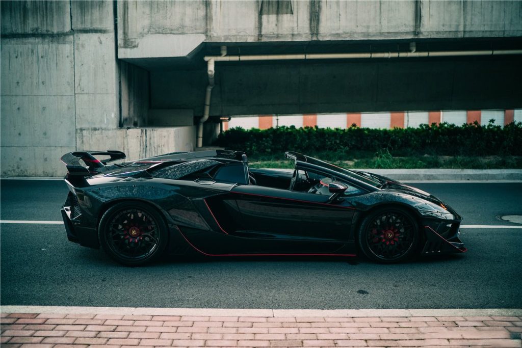 แก้มข้าง Carbon Fiber LAMBORGHINI Aventador LP700 Coupe ทรง DarwinPRO (Roadster BKSSII)