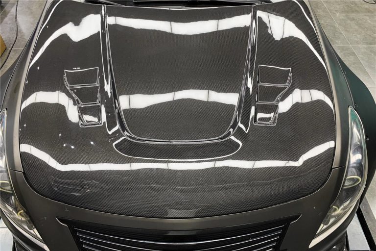 ฝากระโปรงหน้า Carbon Fiber Infiniti Q50 G35-G37 ทรง DarwinPRO