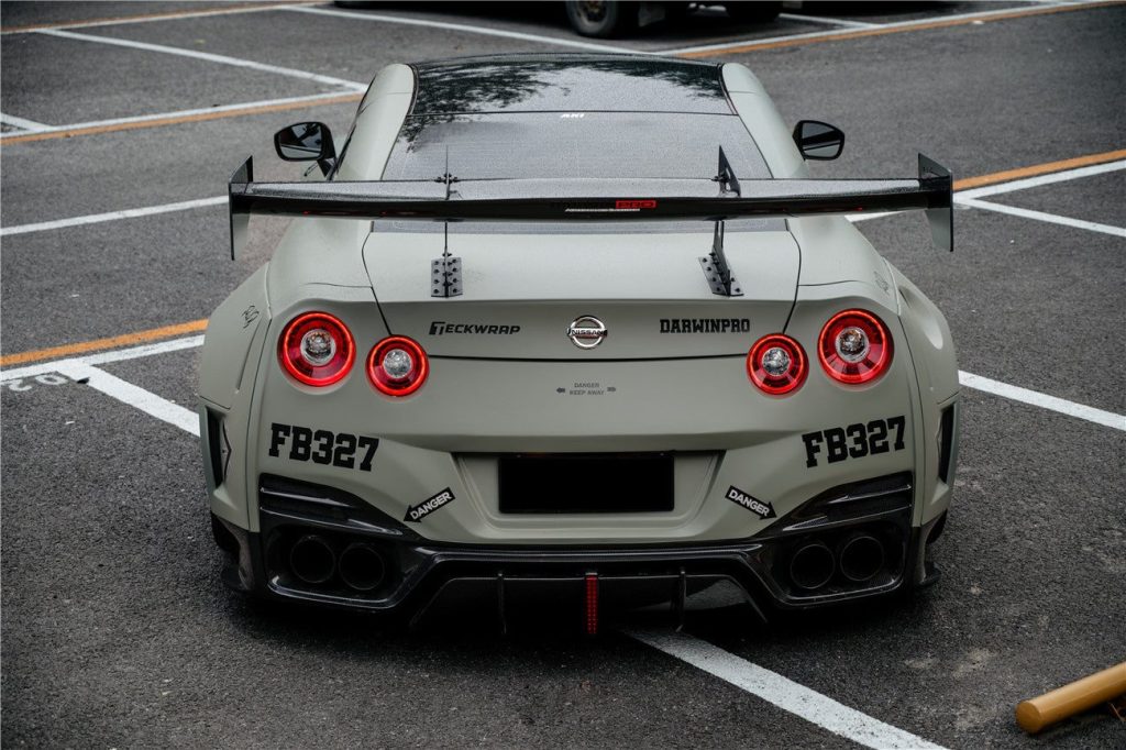 ดิฟฟิวเซอร์ท้าย Nissan GT-R R35 NISMO ทรง DarwinPRO (EBA BKSSII)