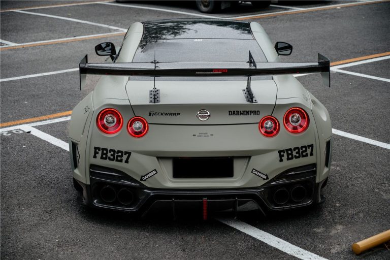 Rear Diffuser Nissan GT-R R35 NISMO style DarwinPRO(EBA BKSSII)