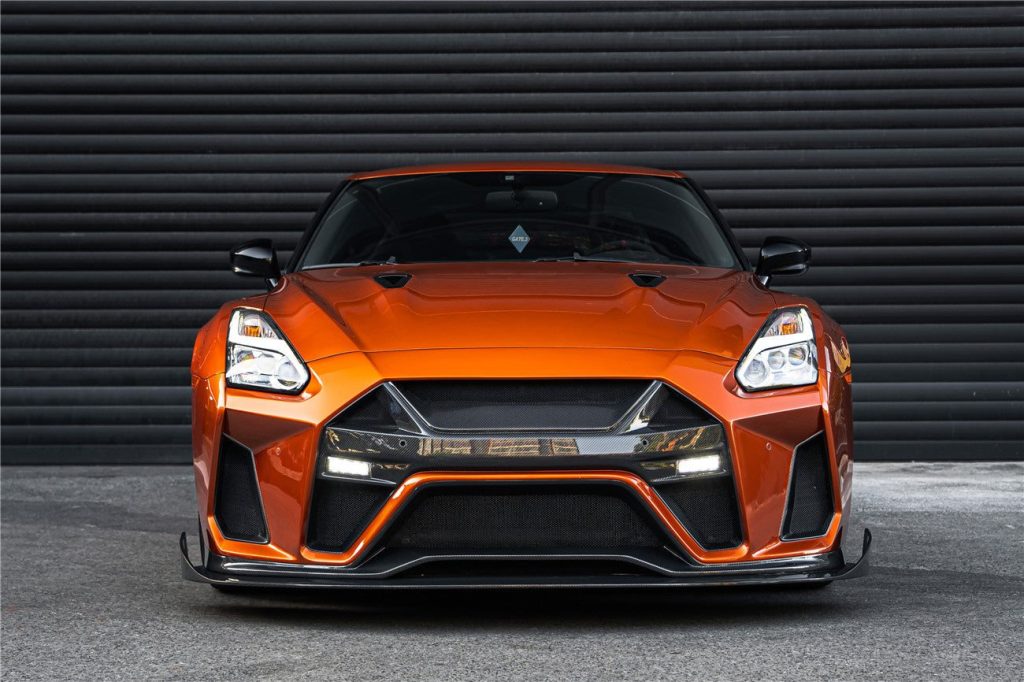 กันชนหน้า Nissan GT-R R35 NISMO ทรง DarwinPRO (EBA BKSSII)