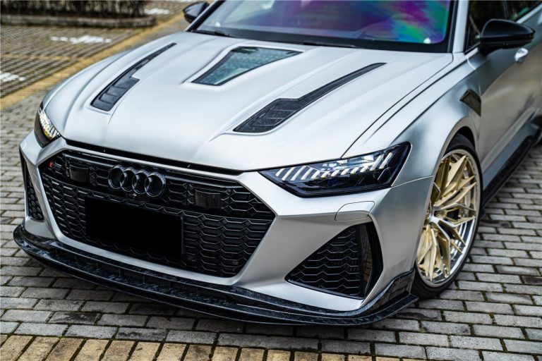ลิ้นหน้า AUDI A7 C8 ทรง DarwinPRO (Quattro BKSS)