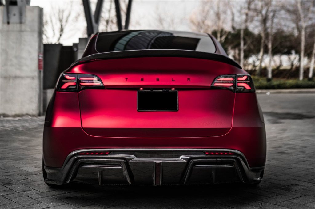 ดิฟฟิวเซอร์ท้าย Carbon Fiber Tesla Model Y