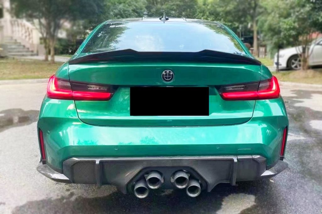 ลิ้นหน้า Dry Carbon BMW 3 Series G80 M3 (G80 MP)