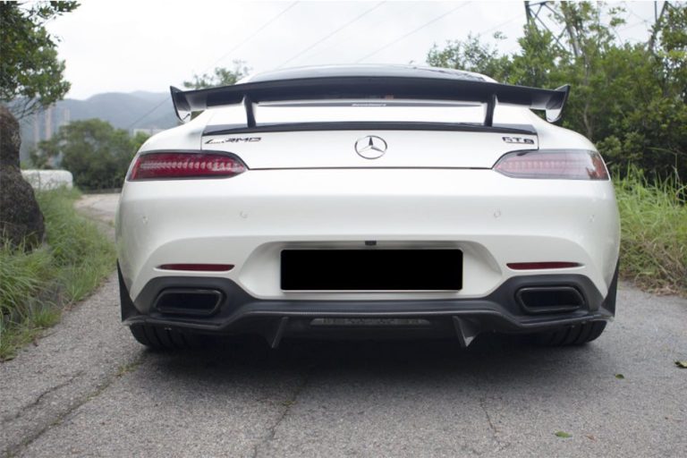 ดิฟฟิวเซอร์ท้าย Carbon Fiber MERCEDES BENZ AMG GT C190 2015-2016 2015-2017