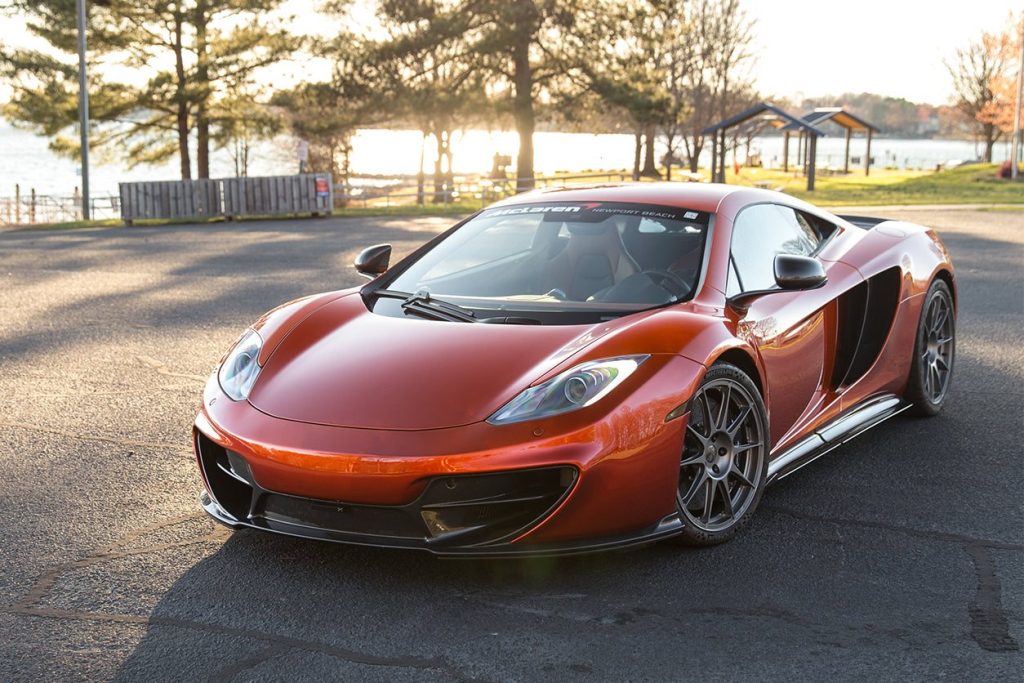กันชนหน้า Carbon Fiber McLaren 12C ทรง DarwinPRO (MSO)