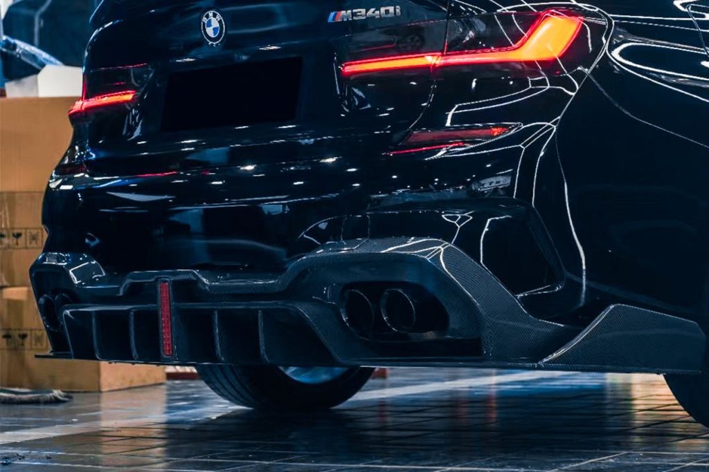 ดิฟฟิวเซอร์ท้าย Carbon Fiber BMW 3 Series G20-G28 (G28 BKSS) 2019-2022