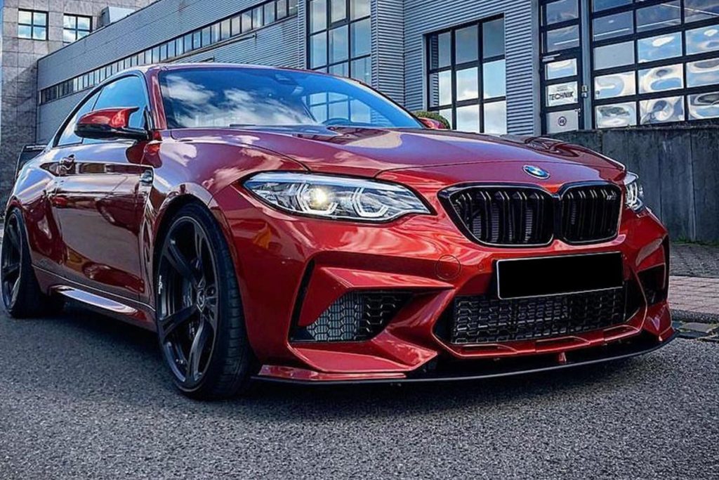 ลิ้นหน้า Carbon Fiber BMW 2 Series F87 M2 (F87 AC)