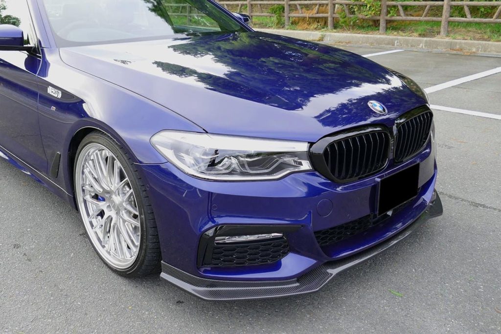 ลิ้นหน้า Carbon Fiber BMW (M-TECH ECC)