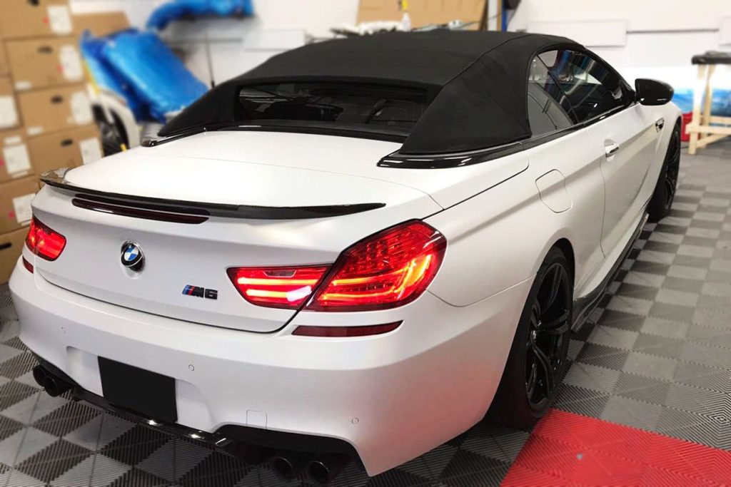 สปอยเลอร์ท้าย Carbon Fiber BMW 6 Series F12-F13-F06 (Convertiable VRS)