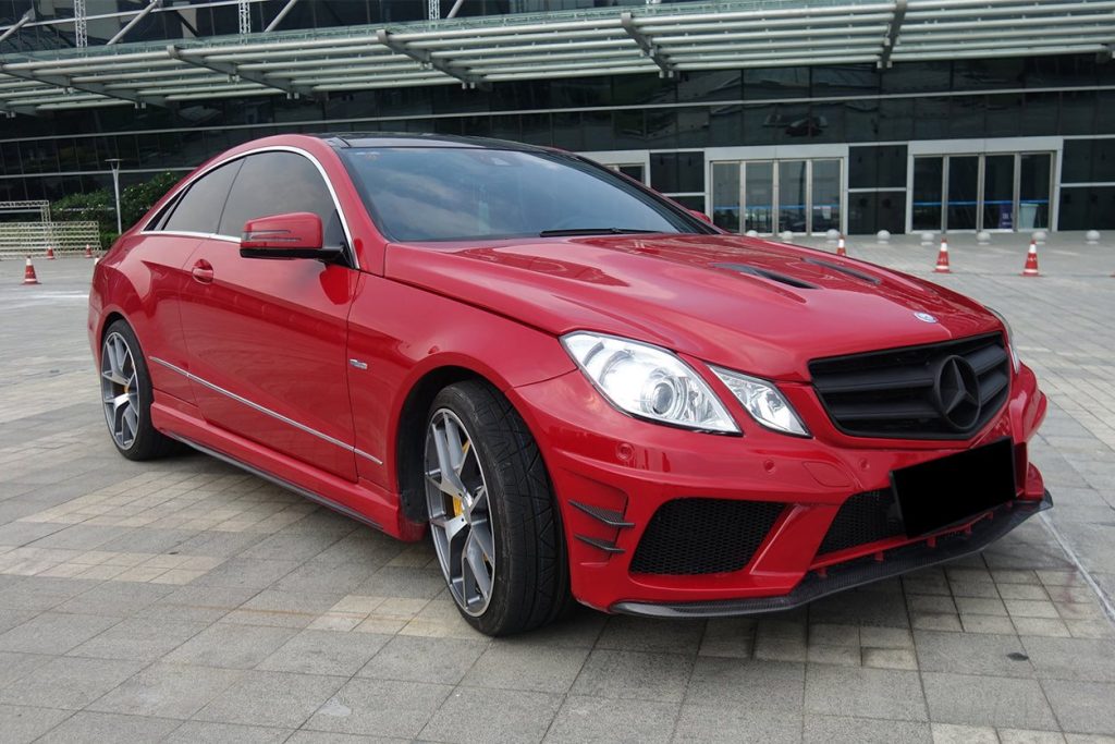 กันชนหน้า MERCEDES BENZ E-Class W207 (Coupe PD)