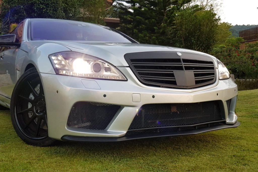 กันชนหน้า MERCEDES BENZ (Class BK)