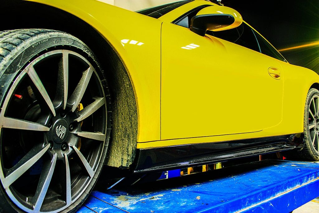 สเกิร์ตข้าง PORSCHE 911 991.1 (VRS)