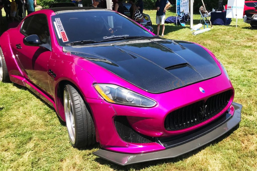 ฝากระโปรงหน้า Carbon Fiber Maserati GranTurismo 2008-2019 (GranTurismo DC)