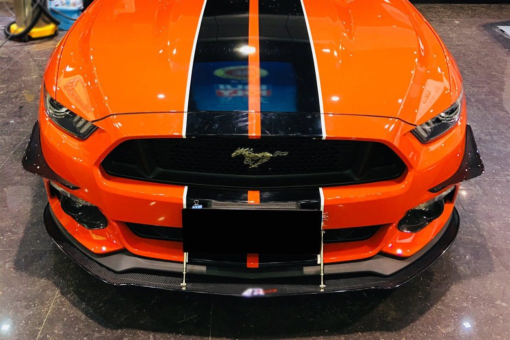 ลิ้นหน้า Carbon Fiber Ford MUSTANG 2014-2017 (Mustang AR)