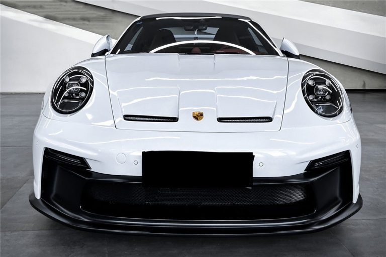 กันชนหน้า Carbon Fiber PORSCHE 911 992.1 ทรง DarwinPRO (GT3)