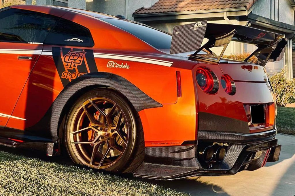 แก้มข้าง Nissan GT-R R35 2017-2020 (EBA VA) 2008-2023 #2