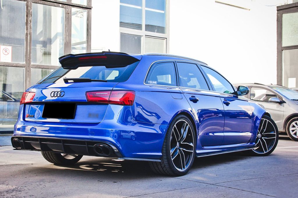 ลิ้นหน้า Carbon Fiber AUDI A6 C7 RS6 2013-2018