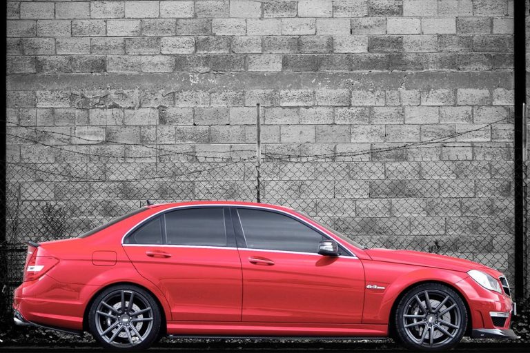侧裙 Carbon Fiber MERCEDES BENZ C-Class W204(AMG RZ)