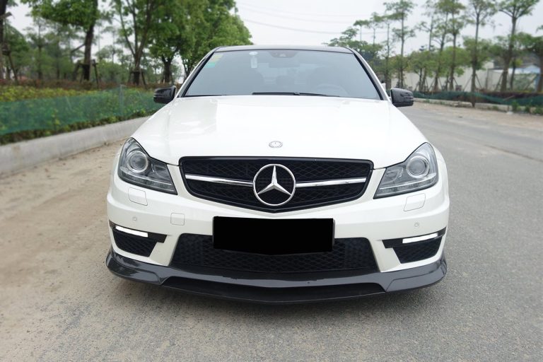 前唇 Carbon Fiber MERCEDES BENZ C-Class C204 Coupe (AMG RZ) 2012-2014 #2