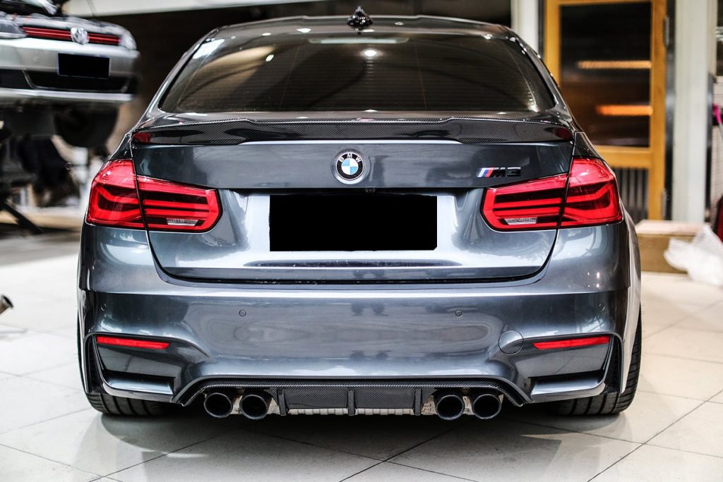 ดิฟฟิวเซอร์ท้าย Carbon Fiber BMW 3 Series F80 M3 (F82 MP)