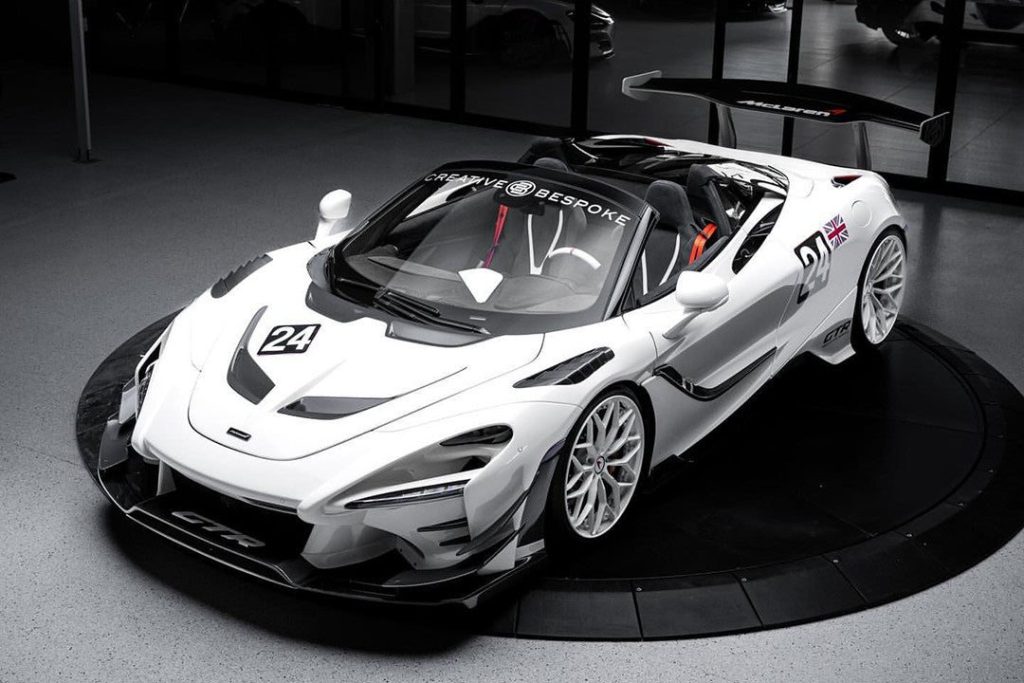 กันชนหน้า McLaren 720S ทรง DarwinPRO