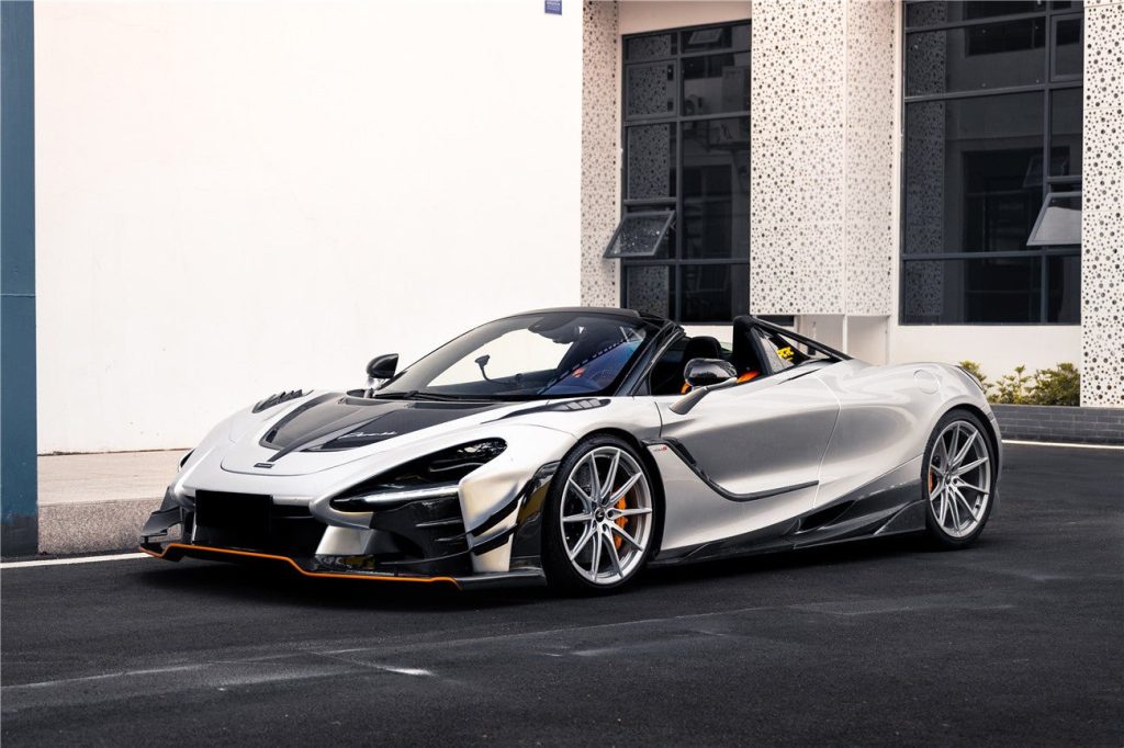 สเกิร์ตข้าง Carbon Fiber McLaren 720S ทรง DarwinPRO (Se²NWB)