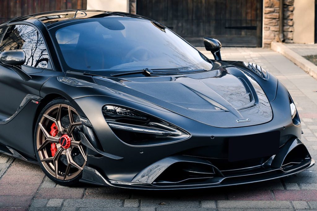 ลิ้นหน้า Carbon Fiber McLaren 720S 2017-2023