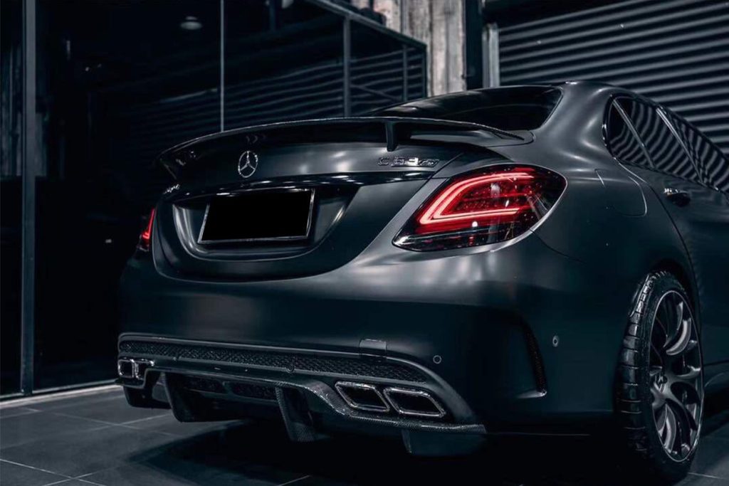 ดิฟฟิวเซอร์ท้าย MERCEDES BENZ C-Class W205 (Sedan PS)