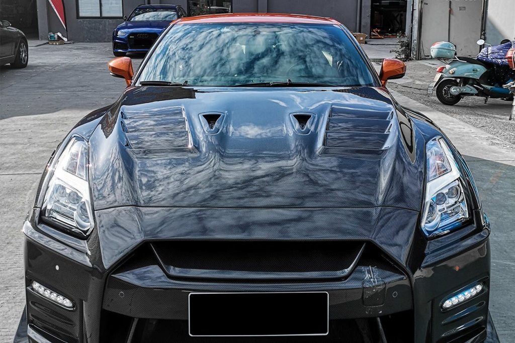ฝากระโปรงหน้า Nissan GT-R R35 NISMO (EBA TS)