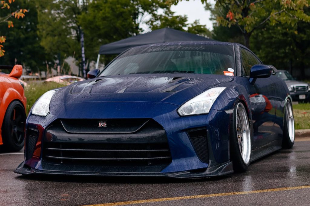 กันชนหน้า Nissan GT-R R35 2017-2020 (EBA TS)