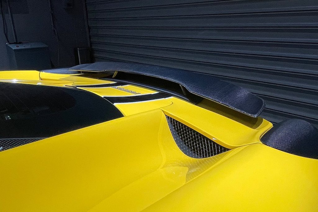 สปอยเลอร์ท้าย Carbon Fiber Ferrari 458 Coupe 2010-2015
