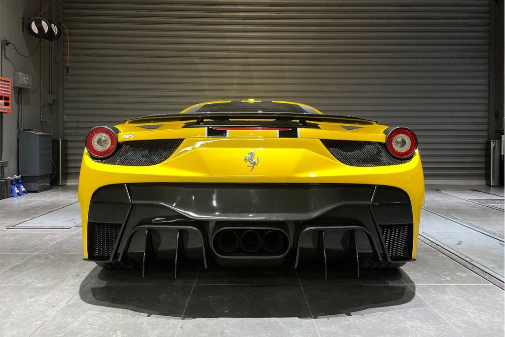 กันชนหลัง Ferrari 458 Coupe (Spider VRS)