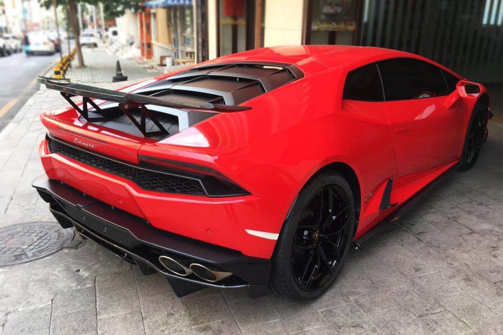 สปอยเลอร์ท้าย Carbon Fiber LAMBORGHINI Huracan LP580 (LP580 RZS)