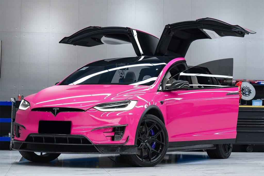 คาร์นาด Carbon Fiber Tesla Model X (SUV RZS) 2016-2021 #2