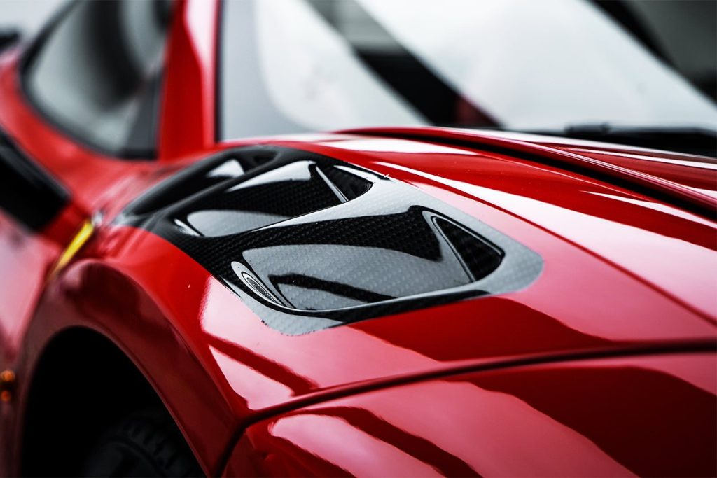 แก้มข้าง Ferrari 488 GTB (Spider MSY)