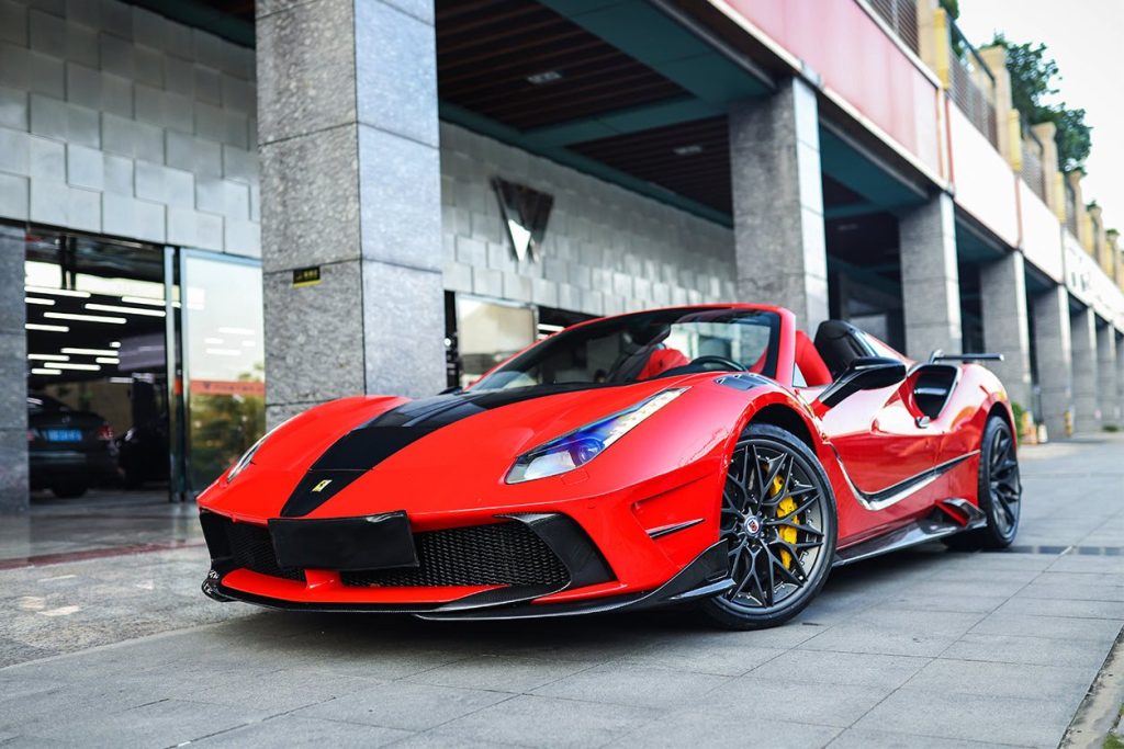 ชุดแต่งรอบคัน Ferrari 488 GTB (Spider MSY)