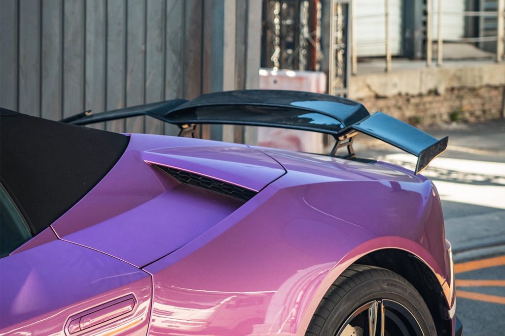 สปอยเลอร์ท้าย Carbon Fiber LAMBORGHINI Huracan LP580 (Tecnica MD)
