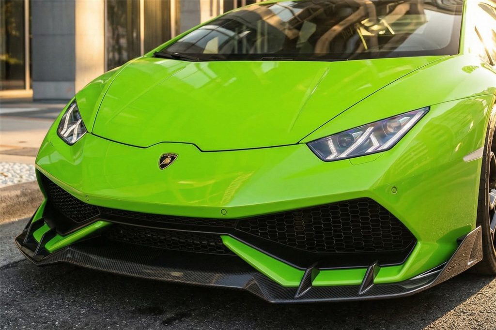 ลิ้นหน้า Carbon Fiber LAMBORGHINI Huracan LP610 (LP610 AO)