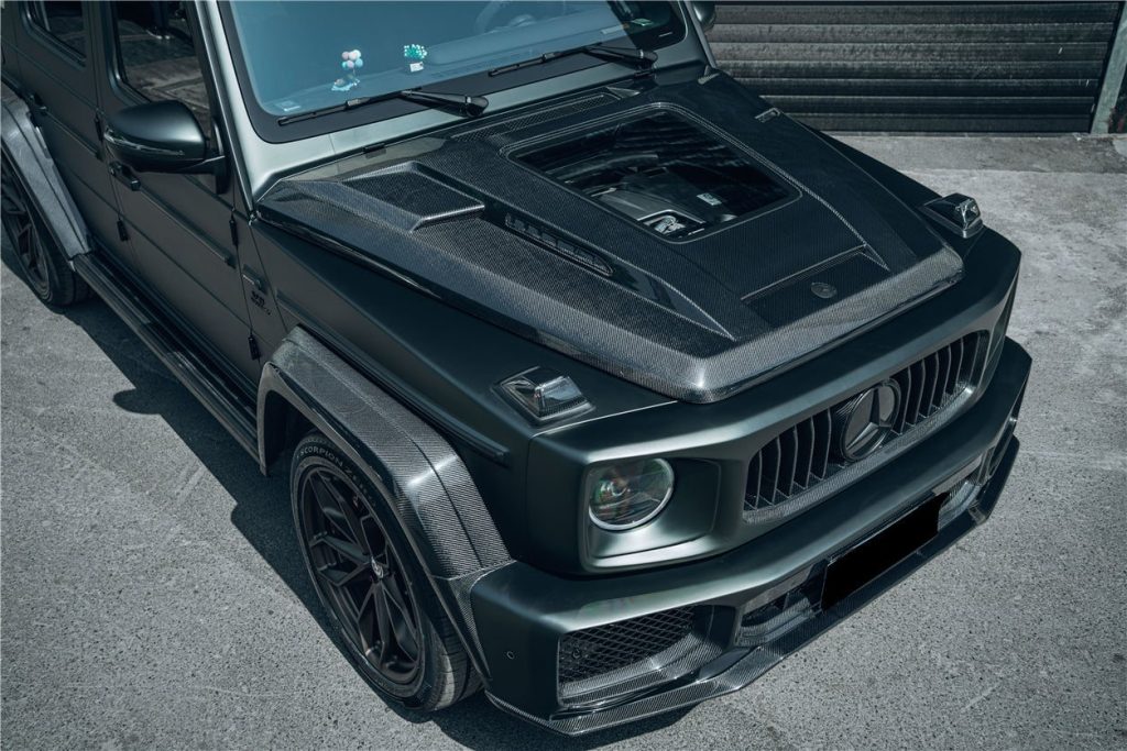 ฝากระโปรงหน้า Carbon Fiber MERCEDES BENZ G-Class W465