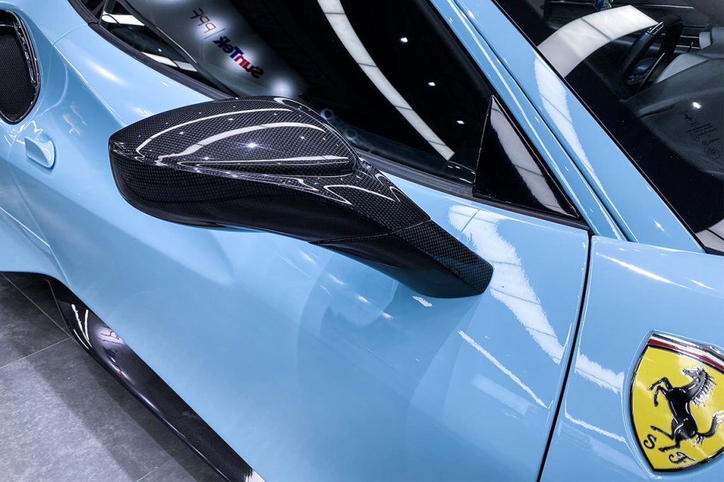 ชิ้นส่วนตกแต่ง Carbon Fiber Ferrari 488 GTB ทรง DarwinPRO