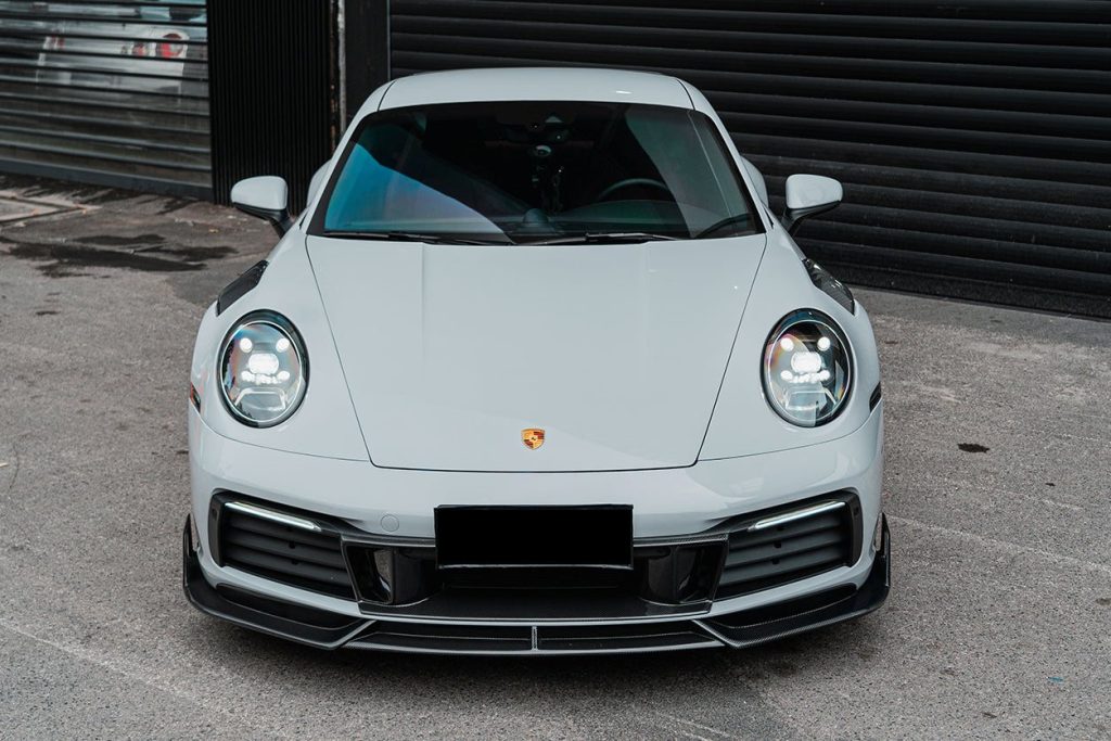 ลิ้นหน้า Carbon Fiber PORSCHE 911 992.1 ทรง DarwinPRO 2019-2024 #5