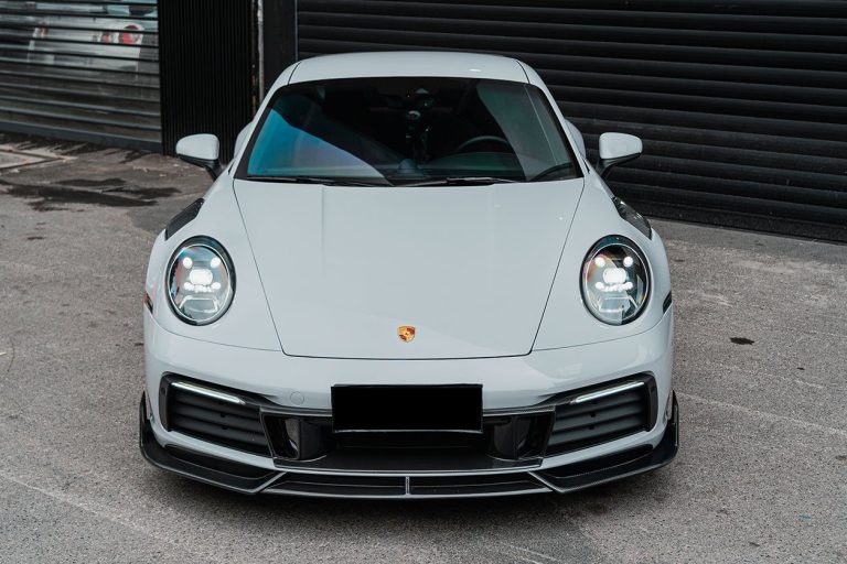 ลิ้นหน้า Carbon Fiber PORSCHE 911 992.1 ทรง DarwinPRO 2019-2024 #5