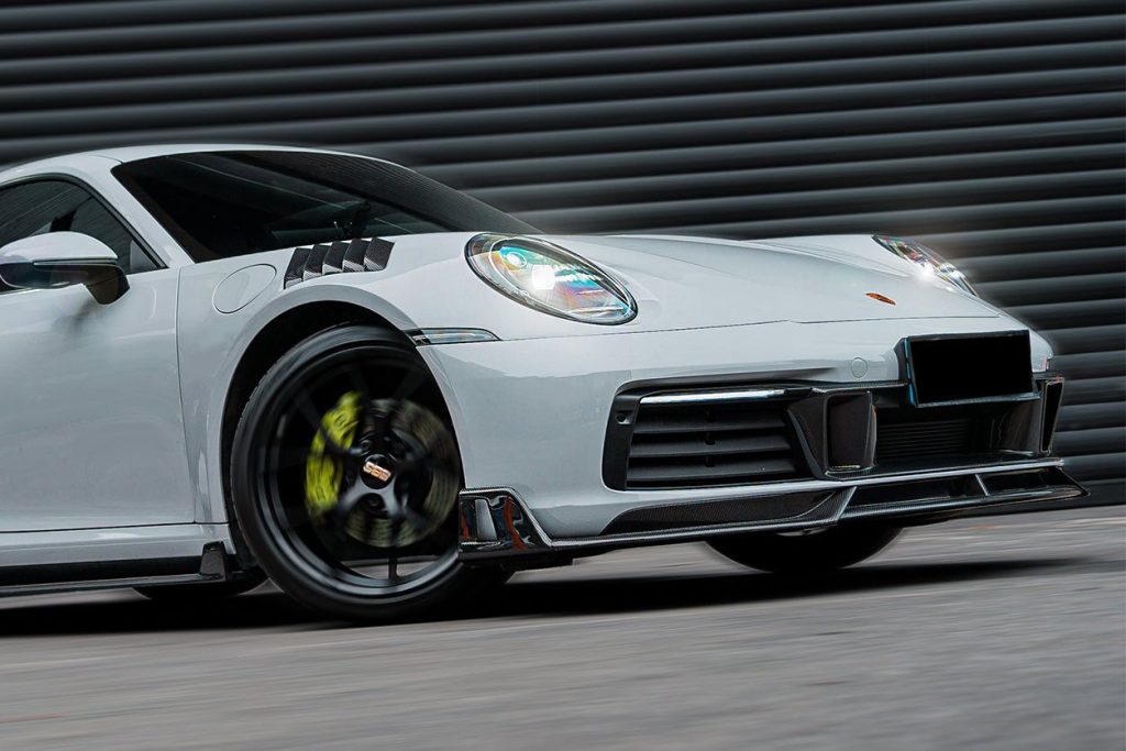ลิ้นหน้า Carbon Fiber PORSCHE 911 992.1 ทรง DarwinPRO 2019-2024 #6