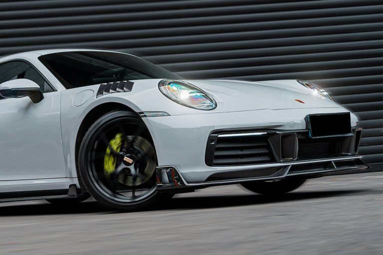ลิ้นหน้า Carbon Fiber PORSCHE 911 992.1 ทรง DarwinPRO 2019-2024 #6