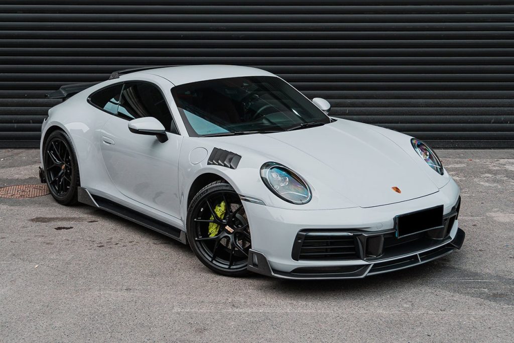 สเกิร์ตข้าง Carbon Fiber PORSCHE 911 992.1 ทรง DarwinPRO 2019-UP #3