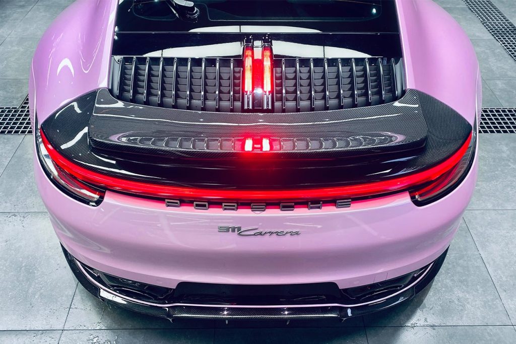 สปอยเลอร์ท้าย PORSCHE 911 992.1 ทรง DarwinPRO (BKSS)