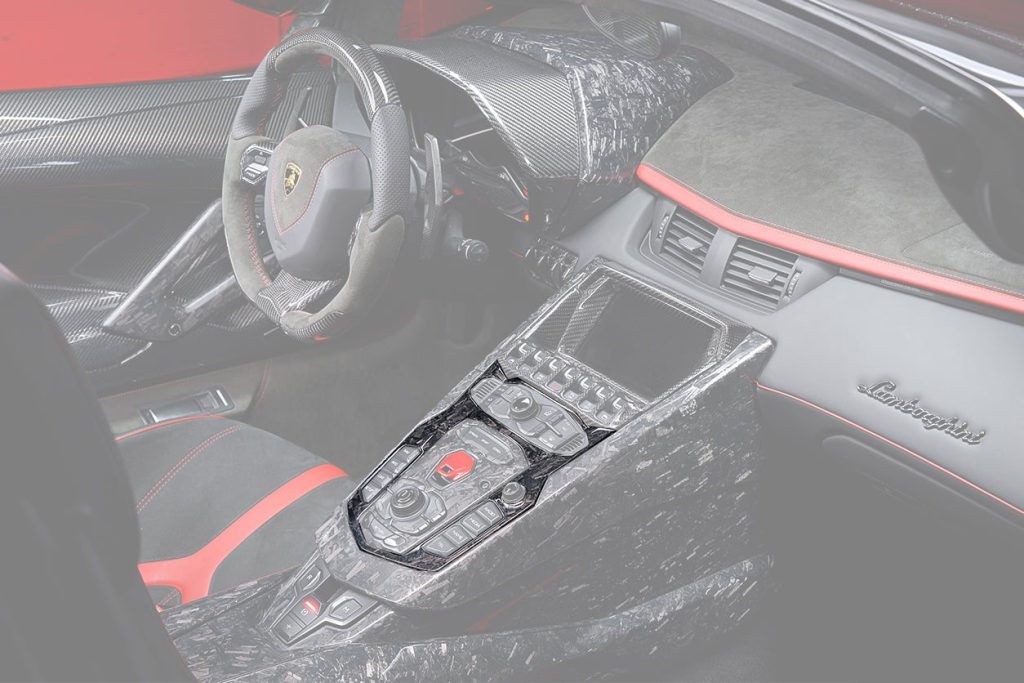 ชิ้นส่วนตกแต่งภายใน Dry Carbon LAMBORGHINI Aventador LP700 Coupe 2011-2016 #2